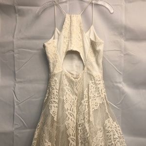 Soloiste Lace Fit & Flare Dress